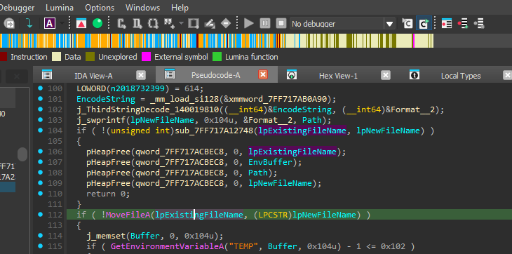 File movement to SystemProc.exe