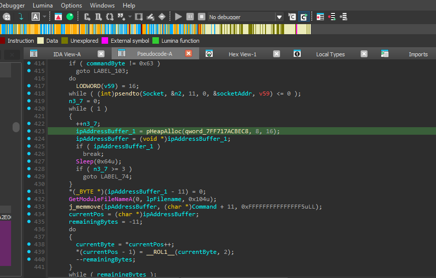 Command 0x63 handler